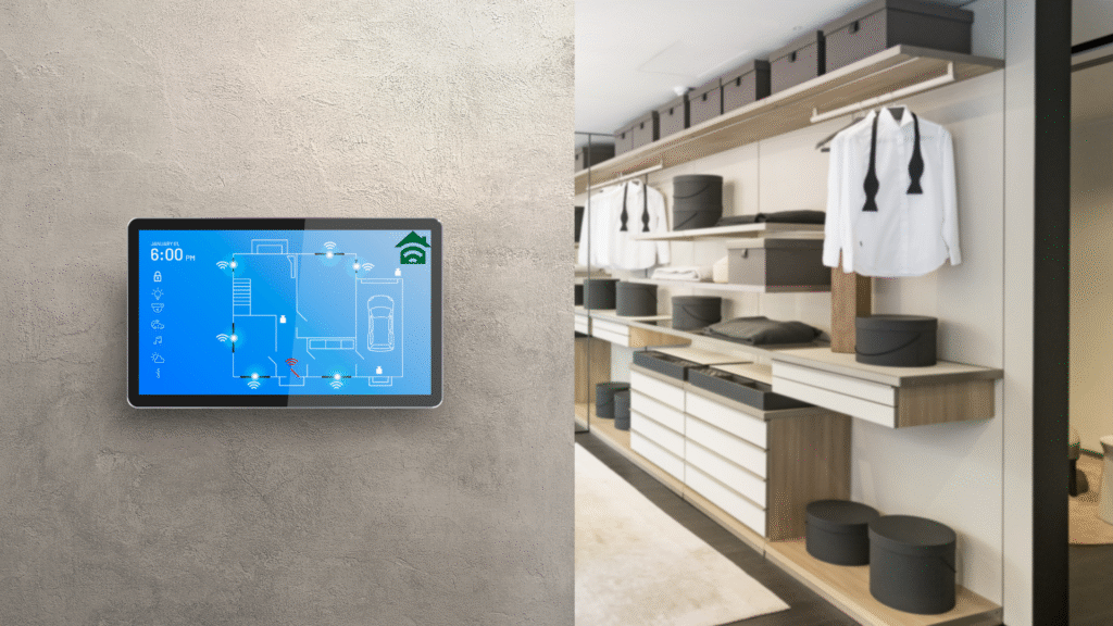 Complete smart home kit screen and automation setup HOMETECH