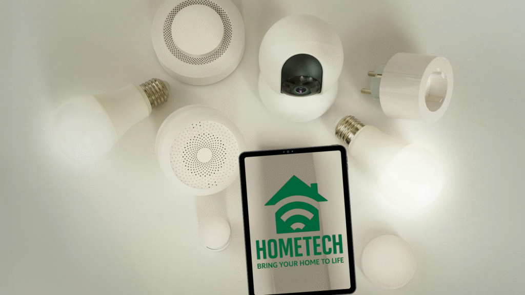 HOMETECH smart bulbs and sensors preview – coming soon products