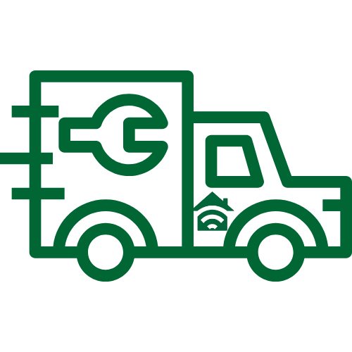 Smart device delivery and setup support HOMETECH