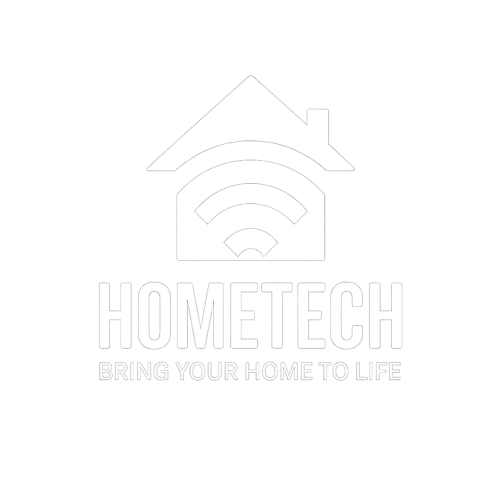 HOMETECH Saudi Smart Home Logo white