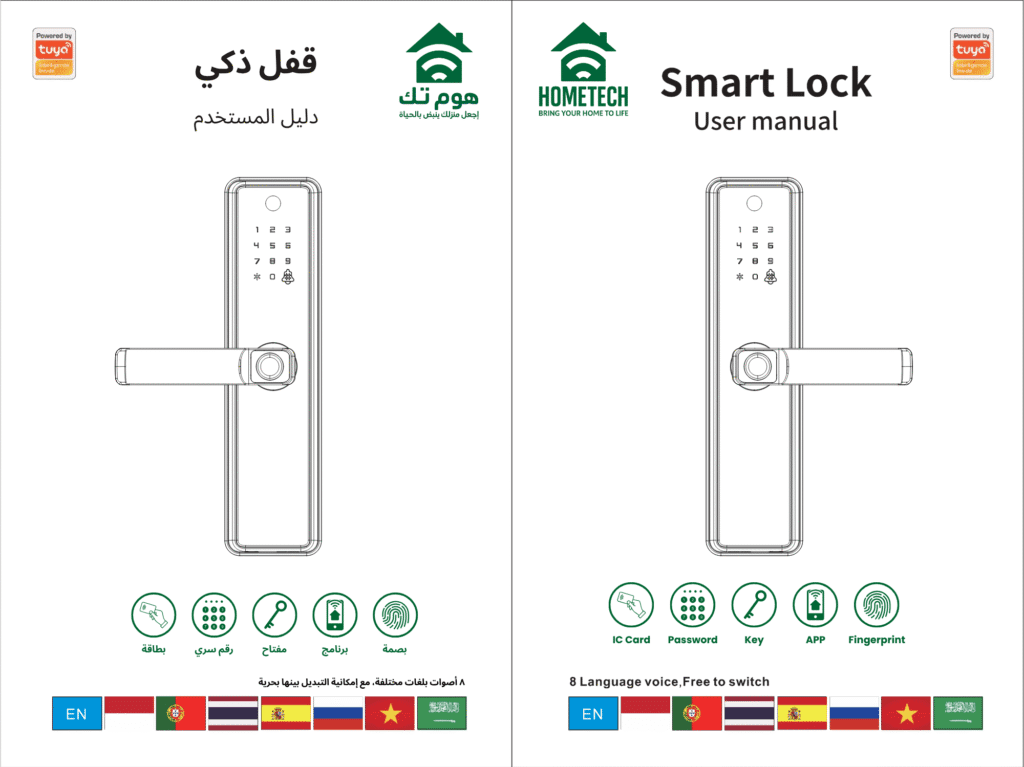 B2‑PRO Smart Lock Manual Cover